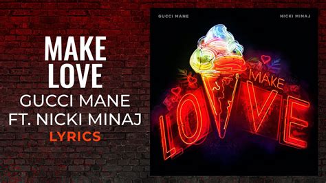 mk love nicki gucci|make love lyrics gucci.